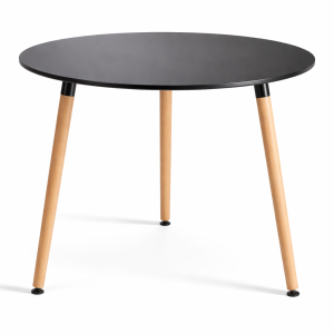 Scandinavian round table, governor table, modern round coffee table, black and wood round table, Nordic furniture, minimalist center table, modern living room table, wooden coffee table Nigeria, stylish coffee table, luxury round table, apartment furniture Nigeria, modern interior table.
