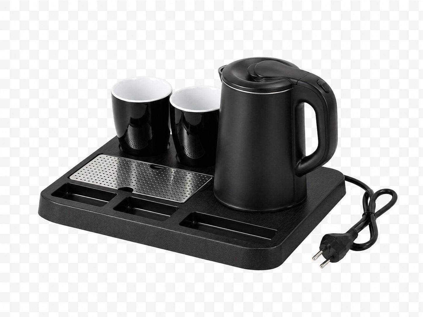 hotel electric kettle tray set, buy electric kettle tray set in Nigeria, hotel kettle with mugs, hospitality kettle set, hotel room tea set, shortlet apartment kettle, Airbnb kettle set Nigeria, guest house supplies Nigeria, office tea station, hotel supplies Abuja, electric kettle with tray, tea and coffee tray set, Ziva Direct kettle set, premium kettle set Nigeria, hotel amenities Nigeria